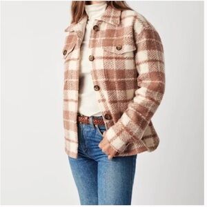 Faherty Plaid Shacket